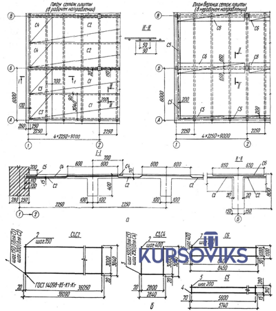 М456, 2, Опалубочне креслення